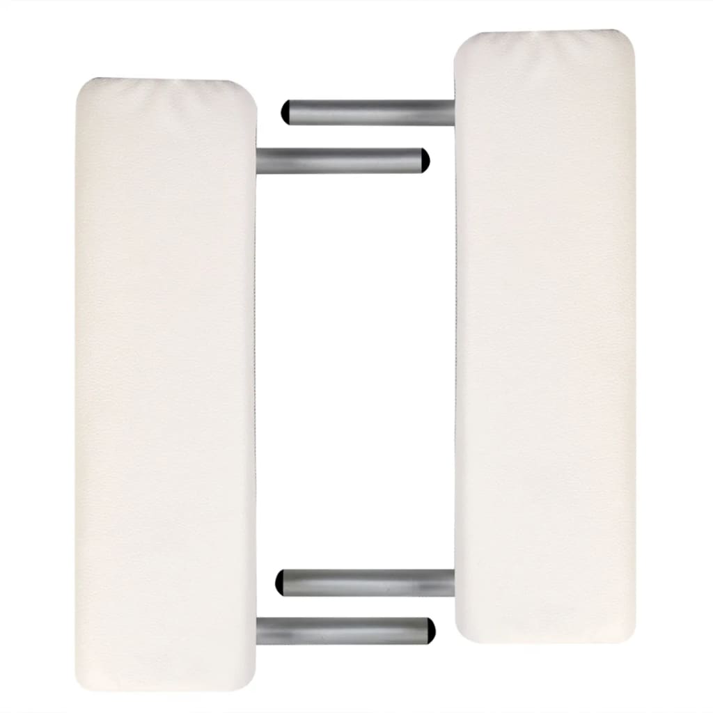 Masă De Masaj Pliabilă, 2 Zone, , Cadru Din Aluminiu