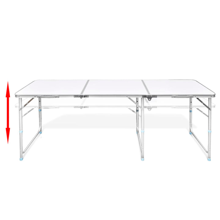 Camping Din Aluminiu Reglabilă