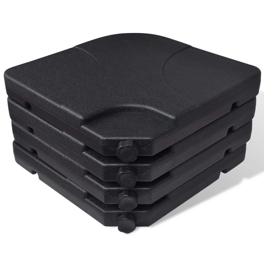 Umbrelă De Soare De Grădină Din Aluminiu, Bază Portabilă,