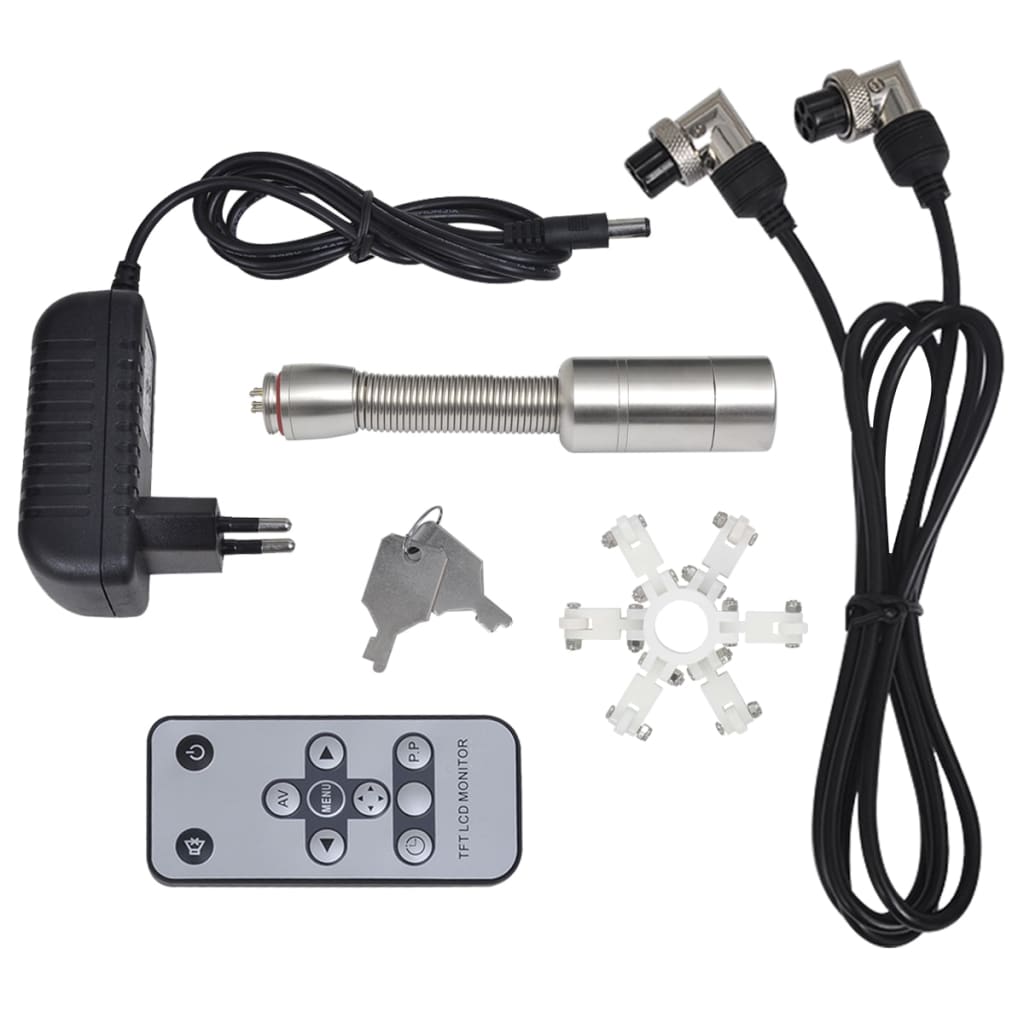 Cameră De Inspecție Țevi, 30 M, Cu Cutie De Control Dvr