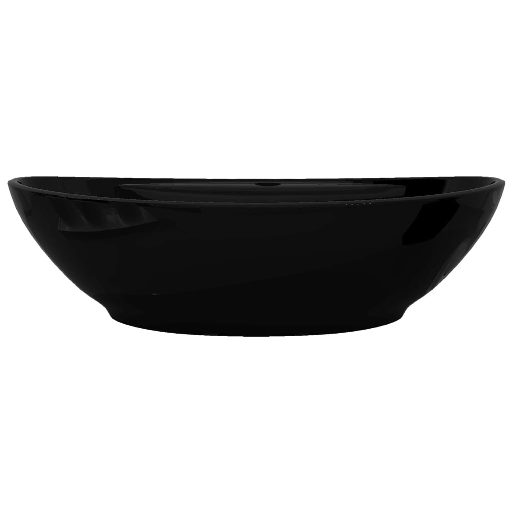 Chiuvetă Baie, Orificiu Robinet/Preaplin, , Ceramică, Oval