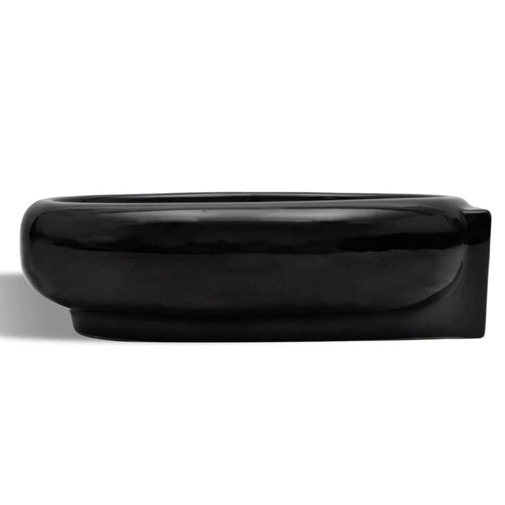 Chiuvetă Baie Orificiu Robinet/Preaplin, , Ceramică, Rotund