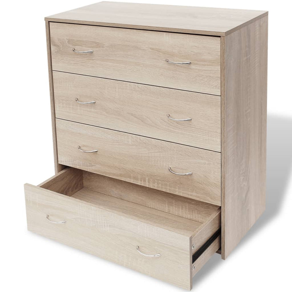 Dulap Cu 4 Sertare, 60X30,5X71 Cm, Culoare