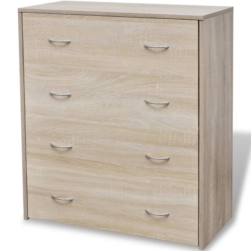 Dulap Cu 4 Sertare, 60X30,5X71 Cm, Culoare