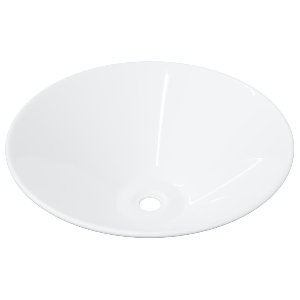 Chiuvetă Ceramică Rotundă, 2 Buc. (Nu Se Vinde Individual)
