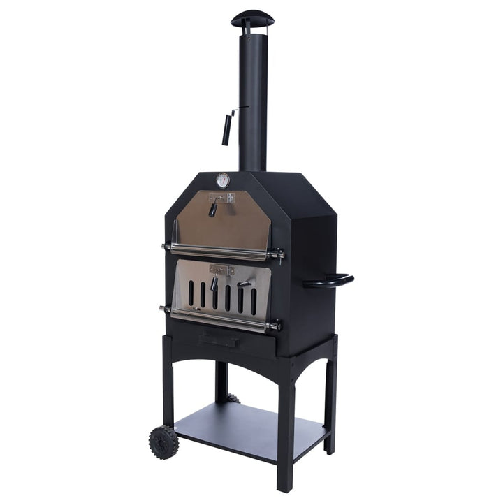 Redfire Cuptor De Pizza De Exterior „Lorenzo”, Negru, Lor17