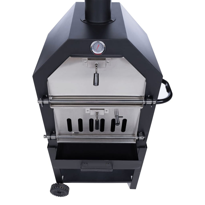 Redfire Cuptor De Pizza De Exterior „Lorenzo”, Negru, Lor17