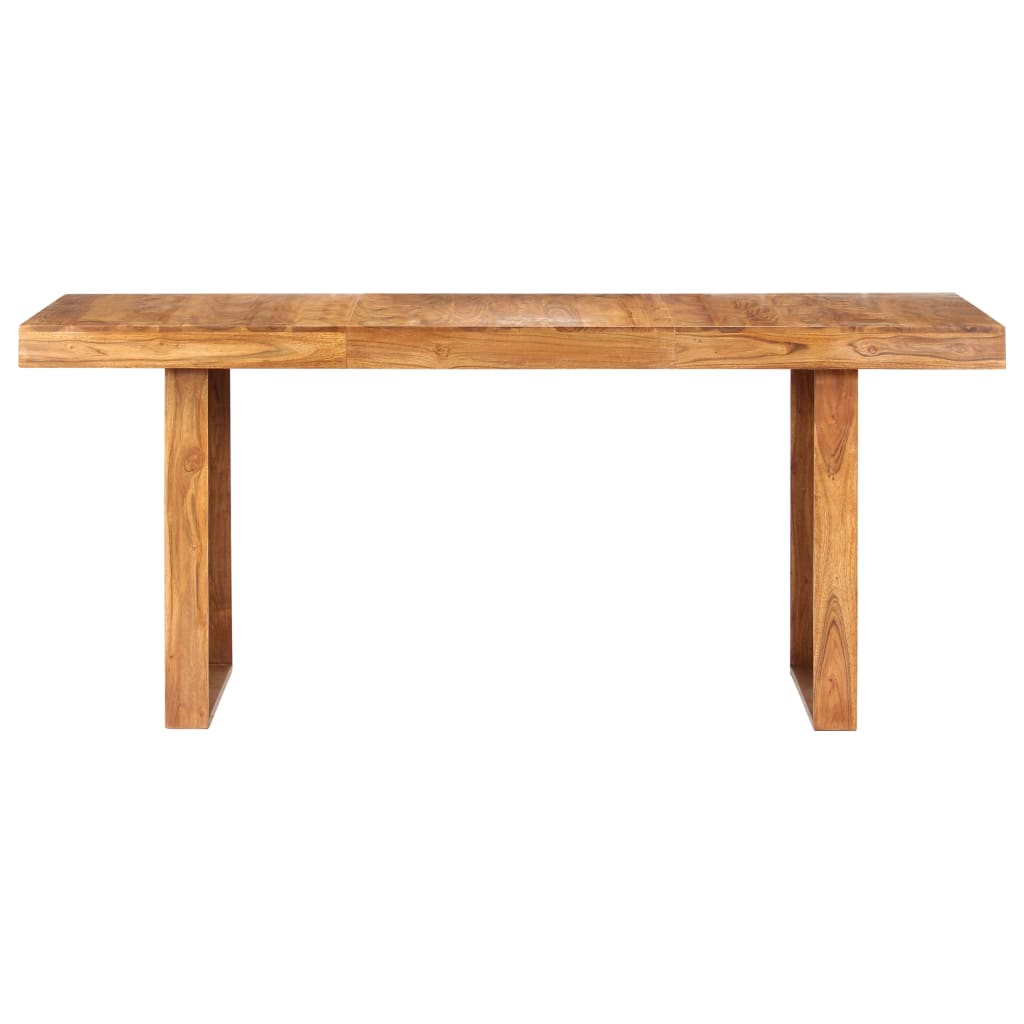 Masă De Bucătărie, 180 X 90 X 75 Cm, Lemn Masiv De Acacia