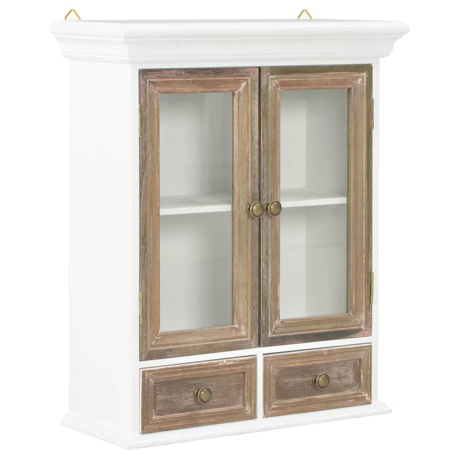 Dulap De Perete, Alb, 49X22X59 Cm, Lemn Prelucrat
