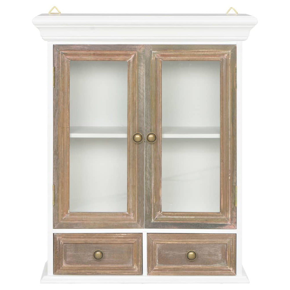 Dulap De Perete, Alb, 49X22X59 Cm, Lemn Prelucrat