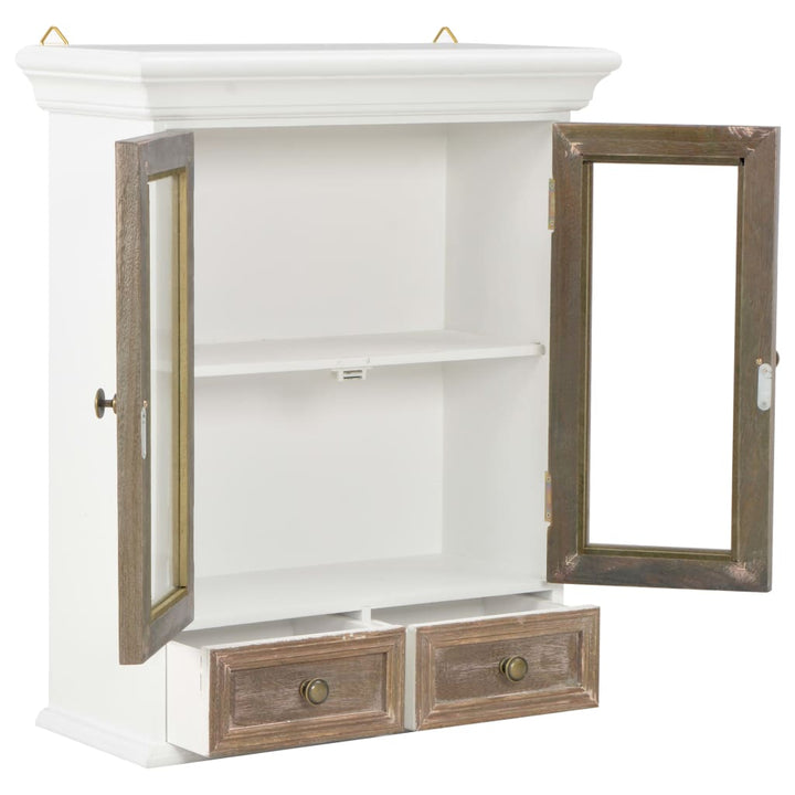 Dulap De Perete, Alb, 49X22X59 Cm, Lemn Prelucrat