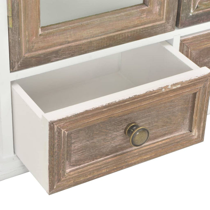 Dulap De Perete, Alb, 49X22X59 Cm, Lemn Prelucrat
