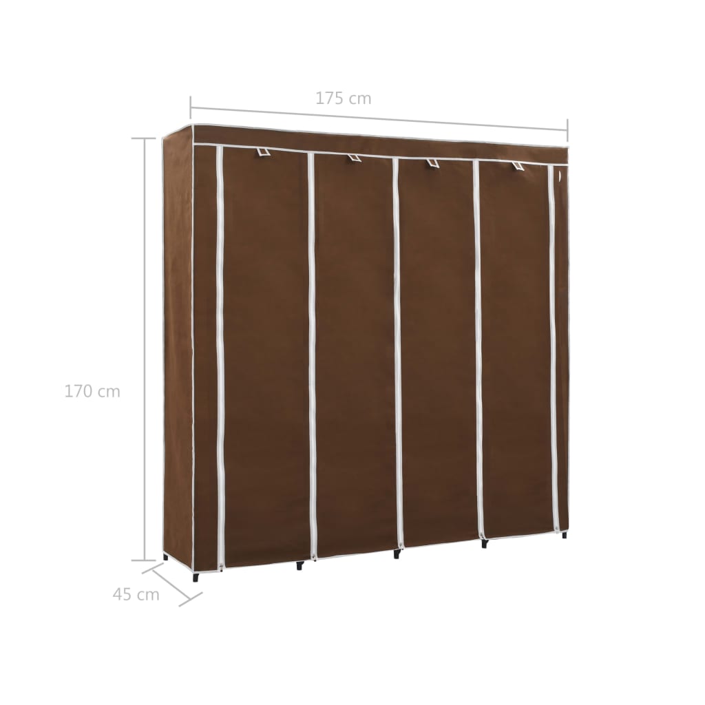 Șifonier Cu 4 Compartimente, , 175X45X170 Cm