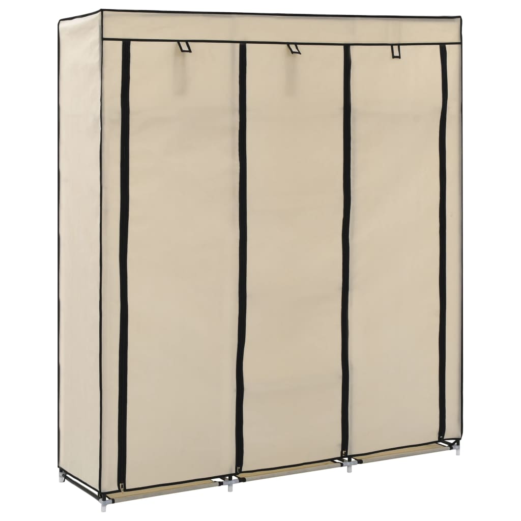 Șifonier Cu Compartimente Și Bare, , 150X45X175 Cm, Textil