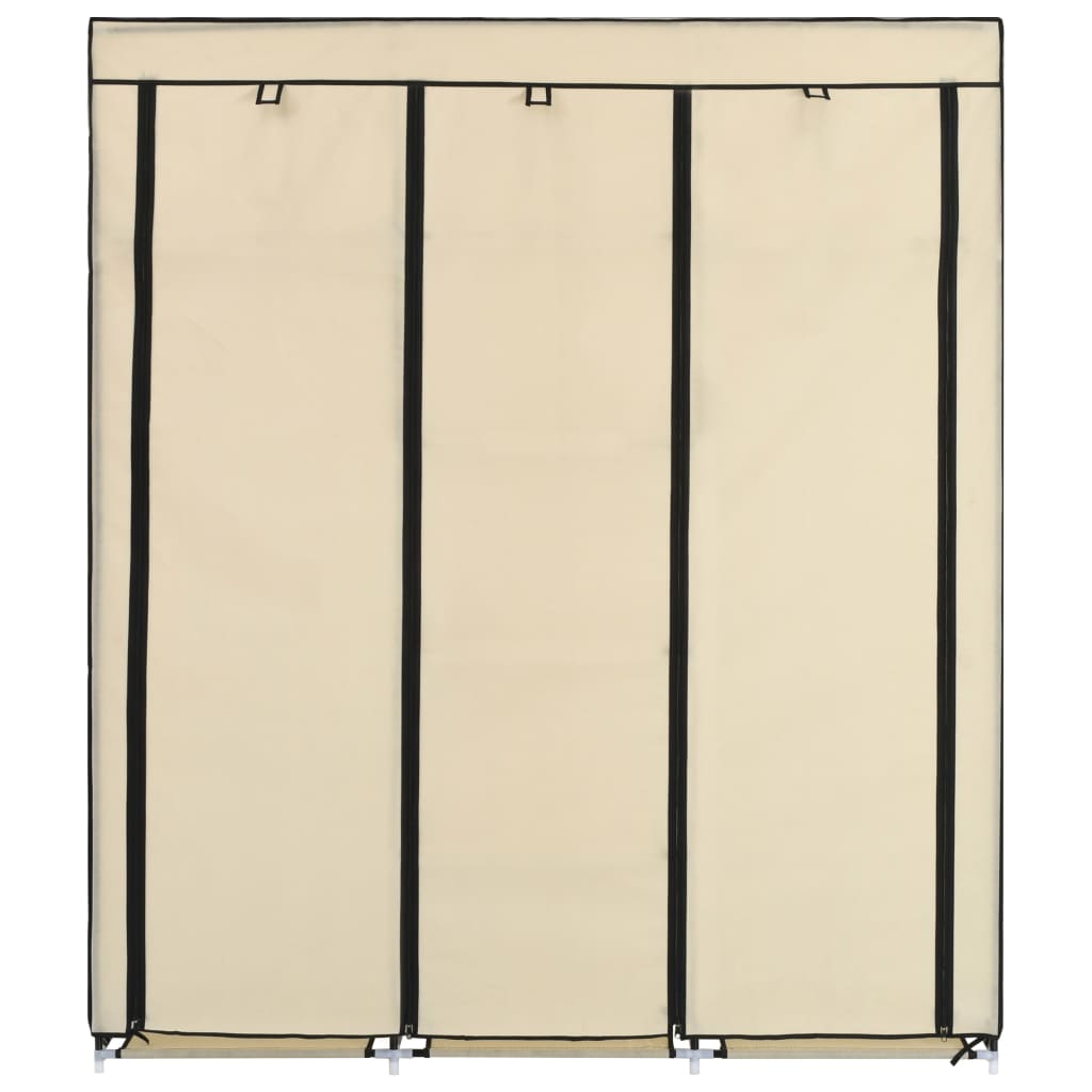 Șifonier Cu Compartimente Și Bare, , 150X45X175 Cm, Textil