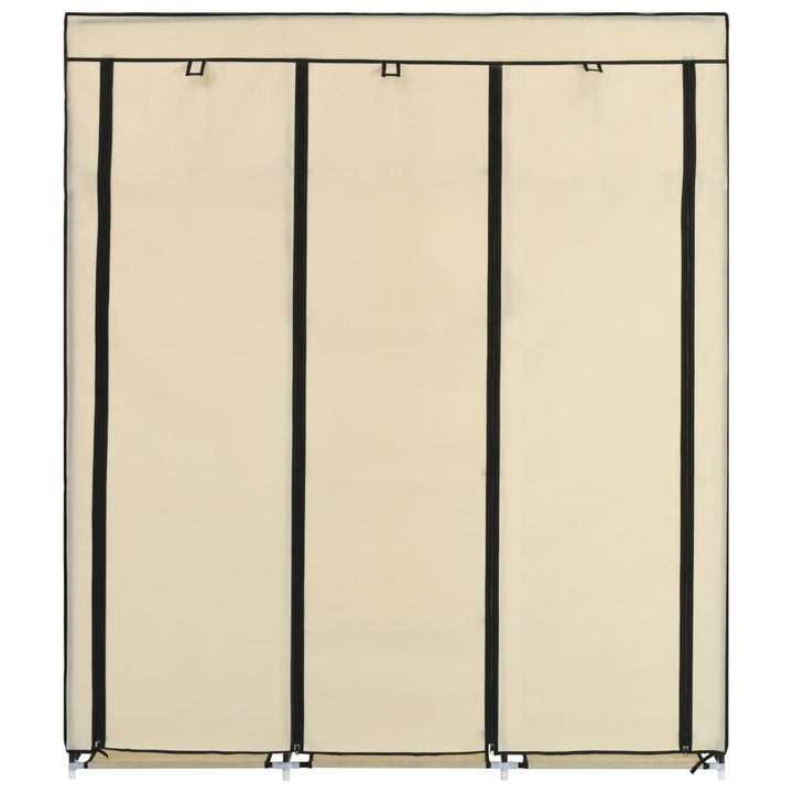 Șifonier Cu Compartimente Și Bare, , 150X45X175 Cm, Textil