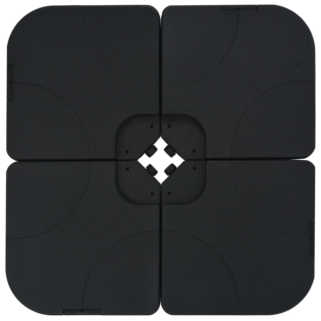 Umbrelă De Soare De Grădină, Bază Portabilă, Taupe