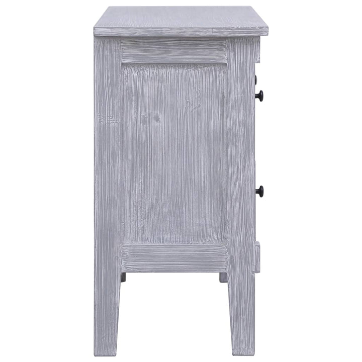 Dulap Cu 2 Sertare, 90X30X60 Cm, Lemn Masiv De Mahon
