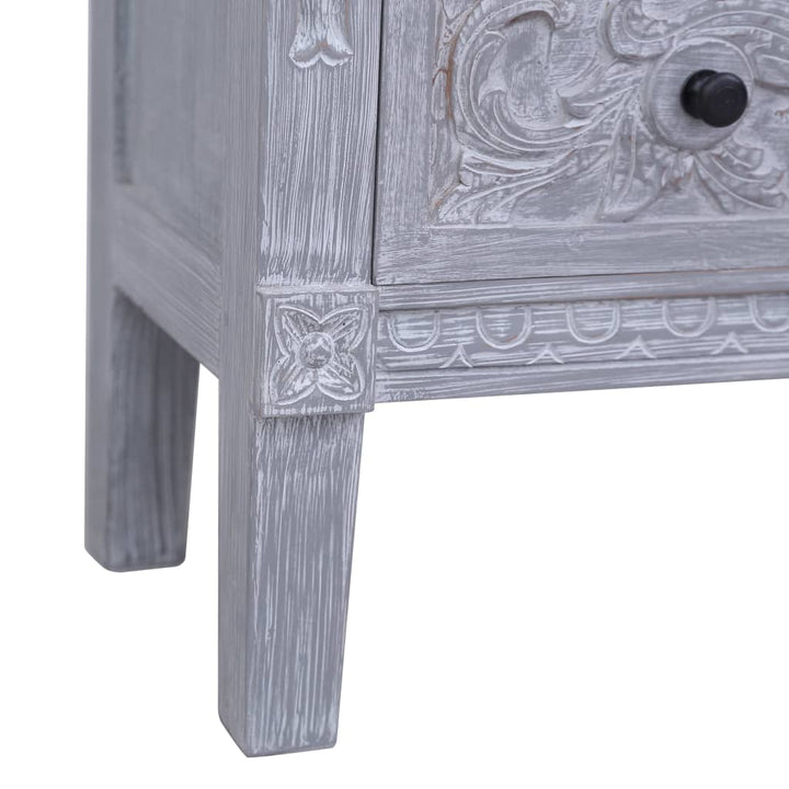Dulap Cu 2 Sertare, 90X30X60 Cm, Lemn Masiv De Mahon
