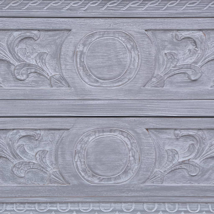 Dulap Cu 2 Sertare, 90X30X60 Cm, Lemn Masiv De Mahon