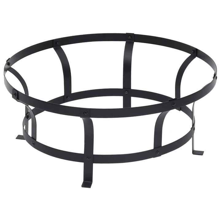 Vatră De Foc De Exterior Cu Grătar, 76 Cm, Oțel Inoxidabil