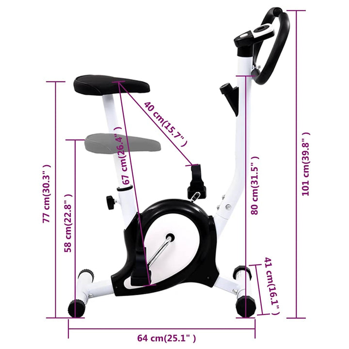 Bicicletă Fitness Cu Centură De Rezistență,