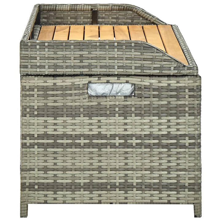 Bancă De Depozitare Pentru Grădină, , 120 Cm, Poliratan