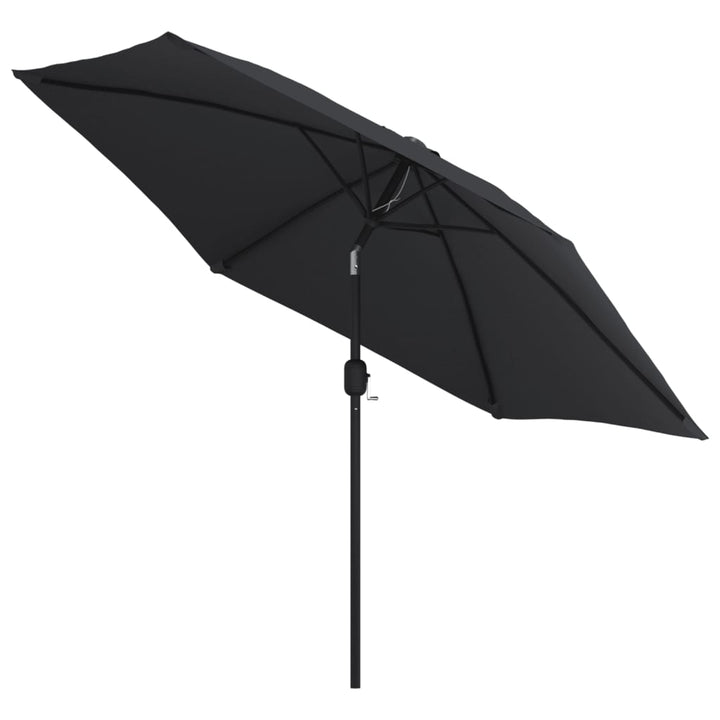 Umbrelă De Soare De Exterior Cu Stâlp Metalic, , 300 Cm