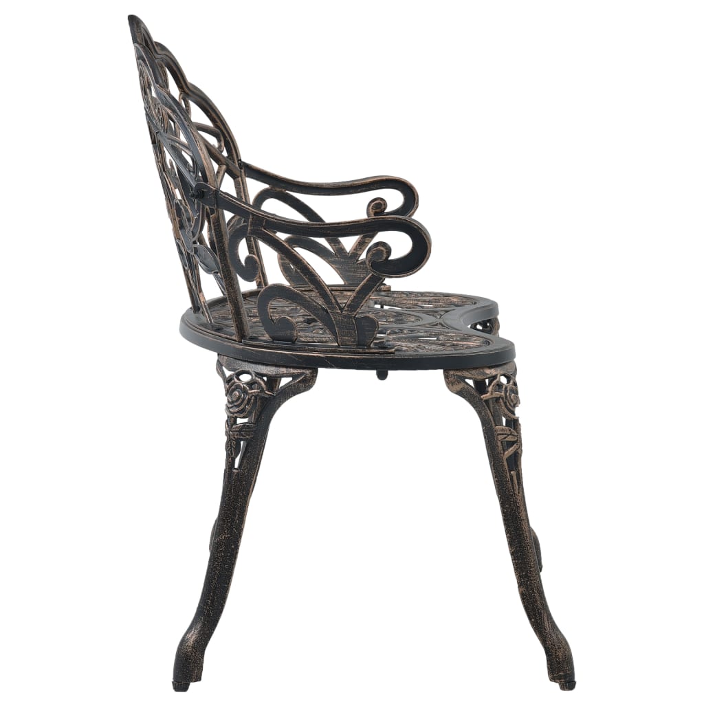 Bancă Bistro, , 100 Cm, Aluminiu Turnat