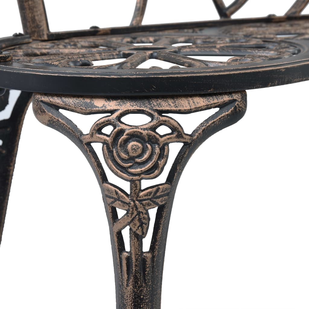 Bancă Bistro, , 100 Cm, Aluminiu Turnat