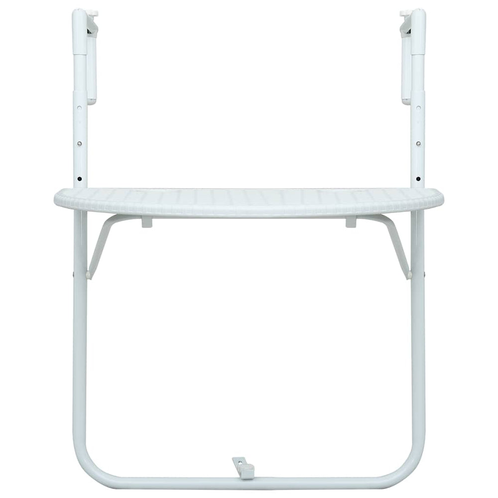 Masă Balcon Suspendată 60X64X83,5 Cm Plastic Aspect Ratan