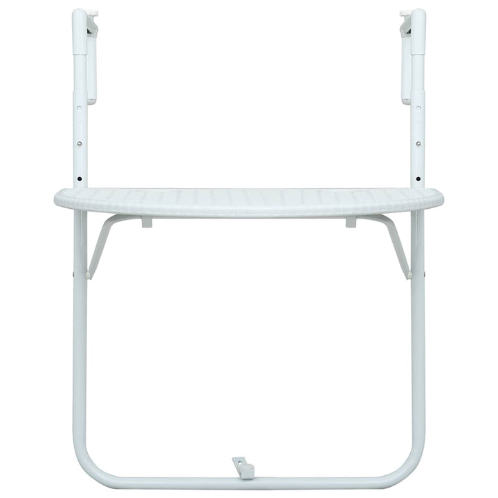 Masă Balcon Suspendată 60X64X83,5 Cm Plastic Aspect Ratan