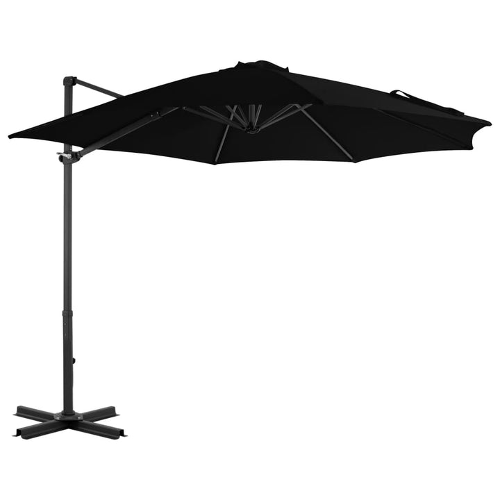 Umbrelă În Consolă Cu Stâlp Din Aluminiu, ,