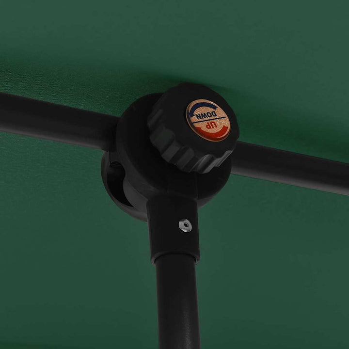 Umbrelă De Soare De Grădină, Stâlp Aluminiu, , 2X1,5 Cm