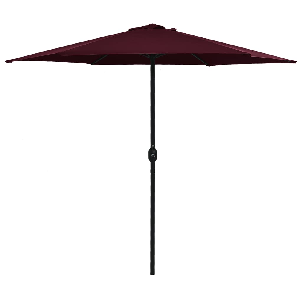 Umbrelă De Soare Cu Stâlp Din Aluminiu, Taupe, 270X246 Cm