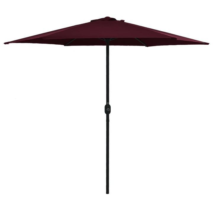 Umbrelă De Soare Cu Stâlp Din Aluminiu, Taupe, 270X246 Cm