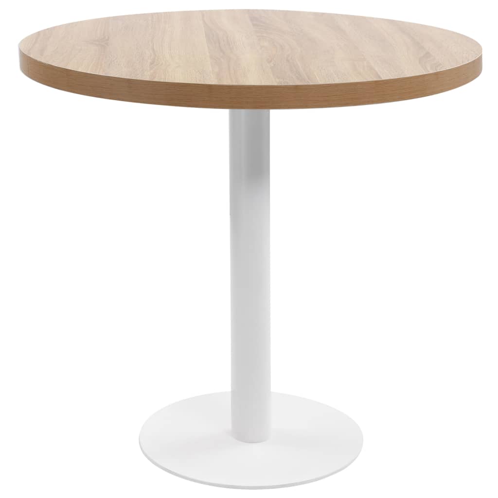Masă De Bistro, Maro Închis, 60 Cm, Mdf