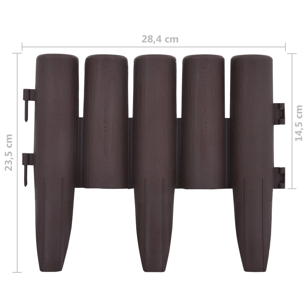 Borduri De Gazon, 36 Buc., , 10 M, Pp