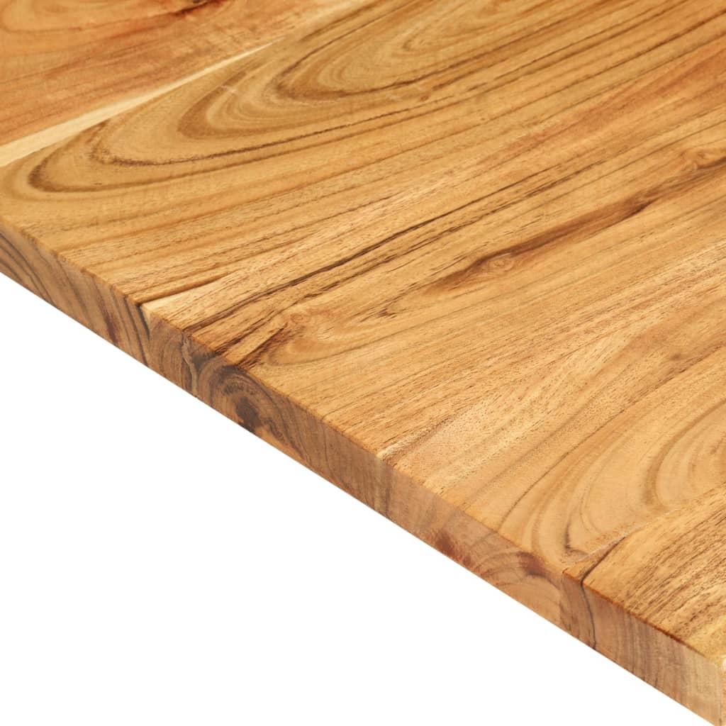 Blat Lavoar De Baie, 80X52X2,5 Cm, Lemn Masiv De Acacia