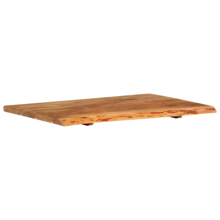 Blat Lavoar De Baie, 80X52X2,5 Cm, Lemn Masiv De Acacia
