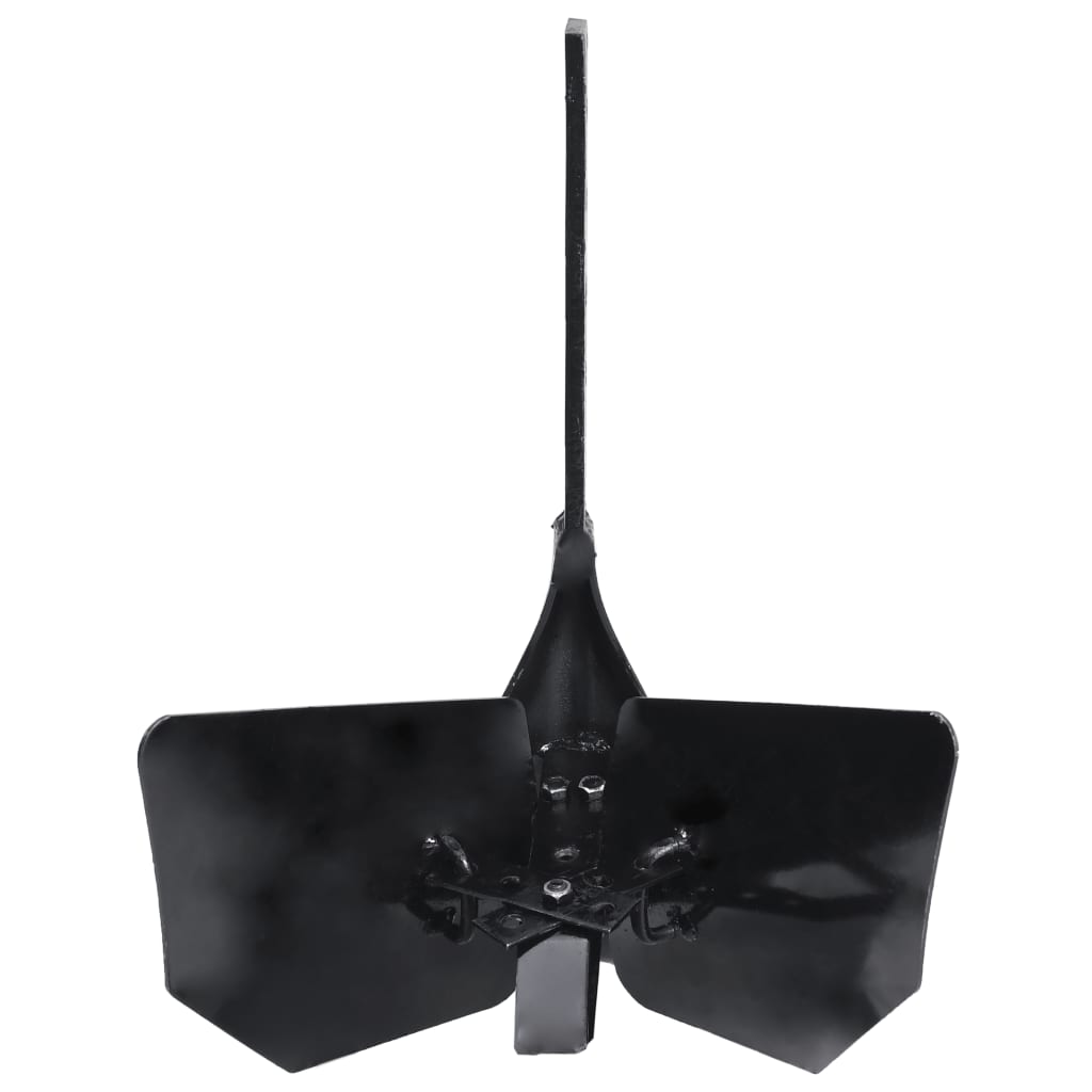 Accesoriu Plug Motocultor, Negru, Metal