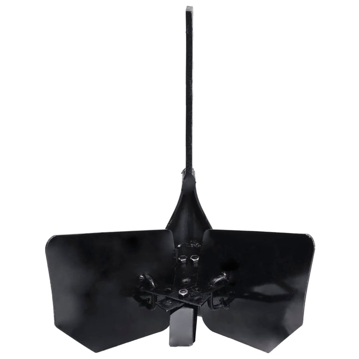 Accesoriu Plug Motocultor, Negru, Metal