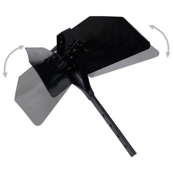 Accesoriu Plug Motocultor, Negru, Metal
