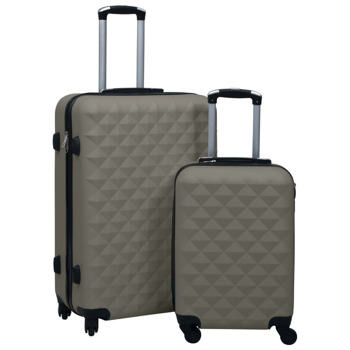 Set De Valize Cu Carcasă Rigidă, 2 Piese, , Abs