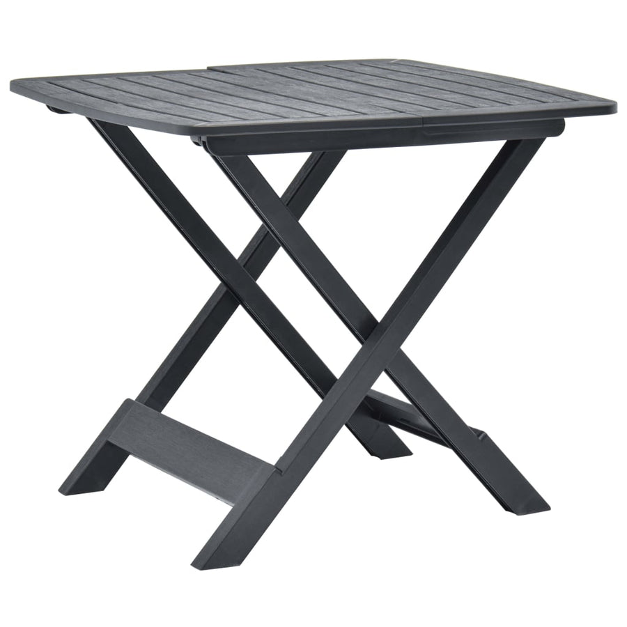 Masă De Grădină Pliabilă, , 79 X 72 X 70 Cm, Plastic