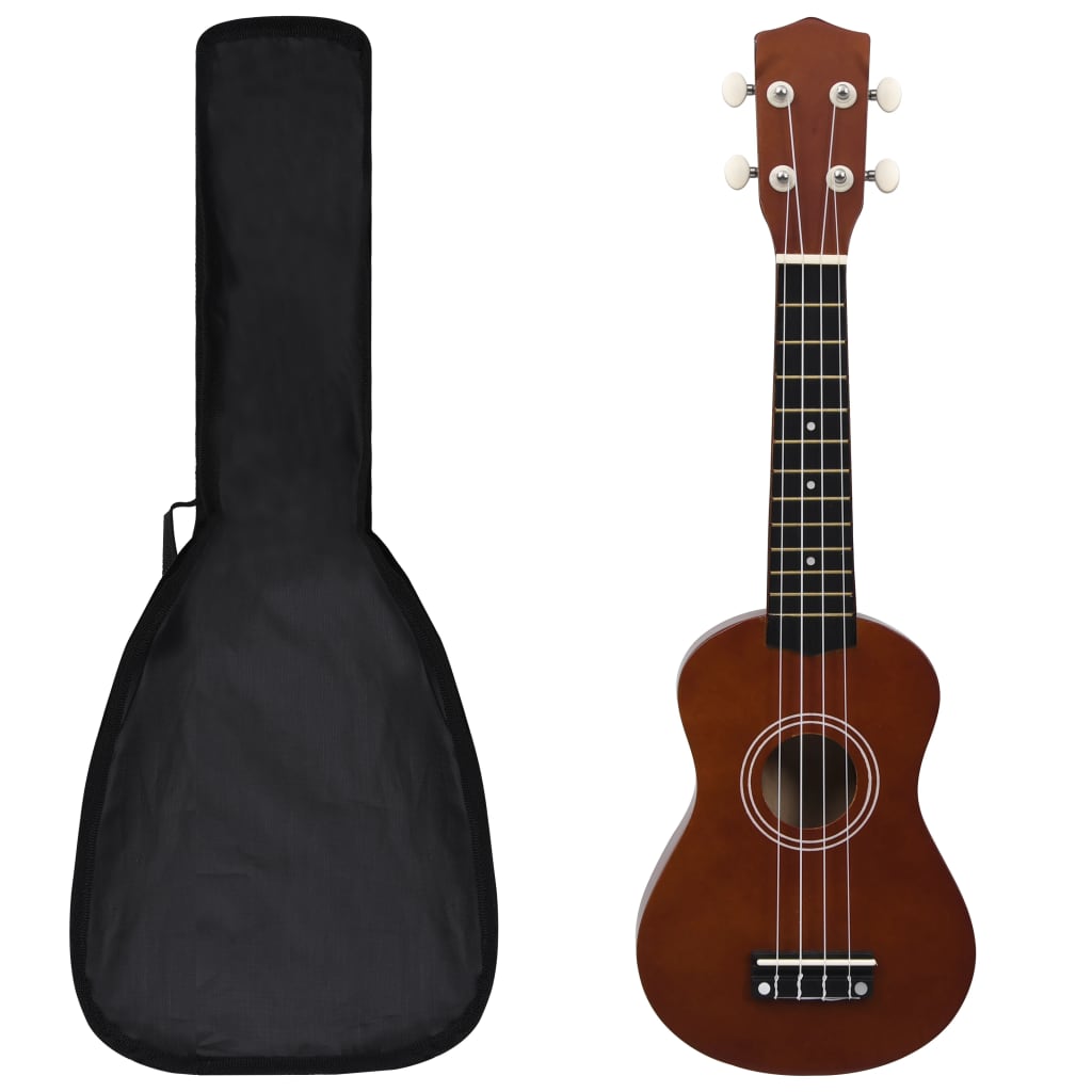 Set Ukulele Soprano Pentru Copii, Cu Husă, Bleu,