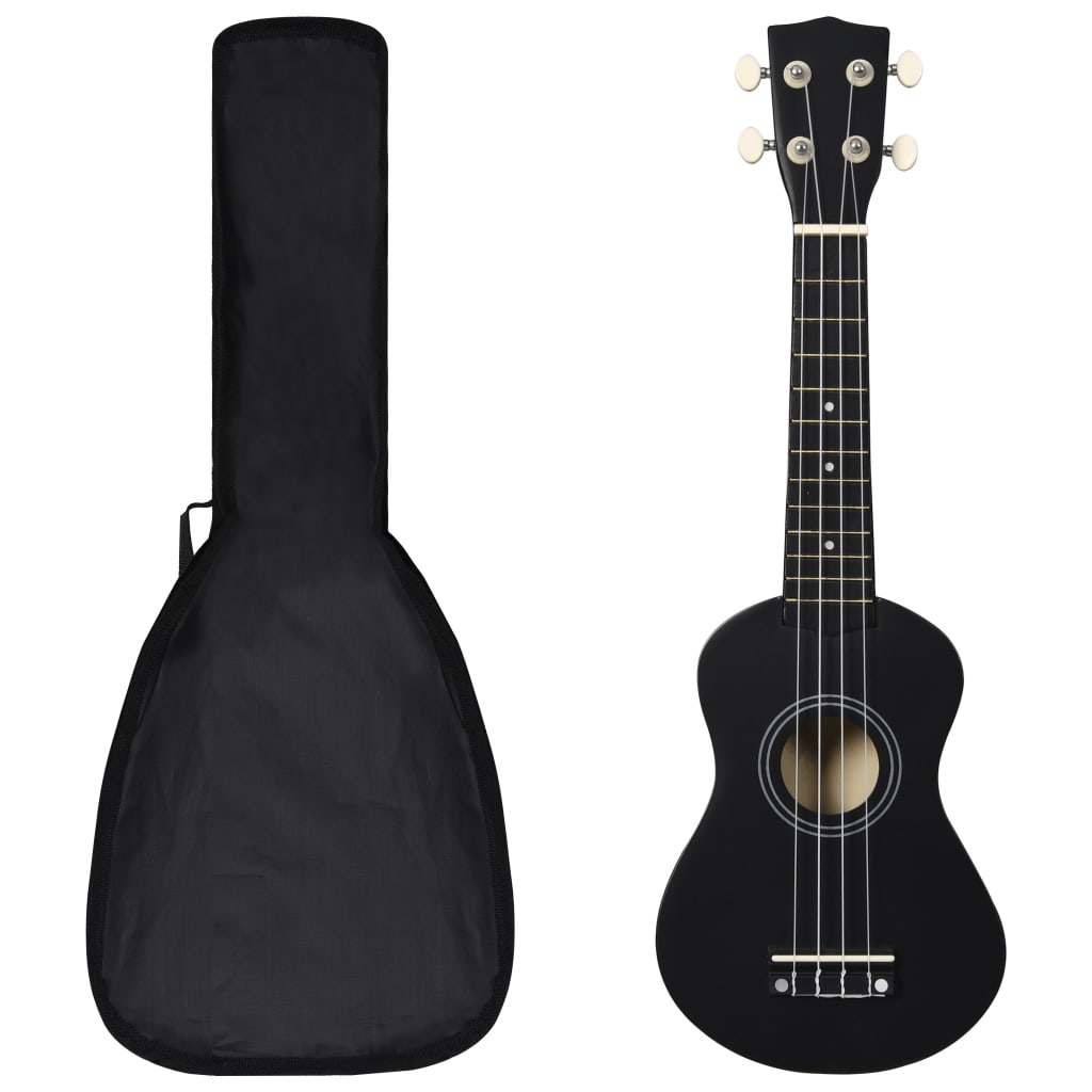 Set Ukulele Soprano Pentru Copii, Cu Husă, Bleu,