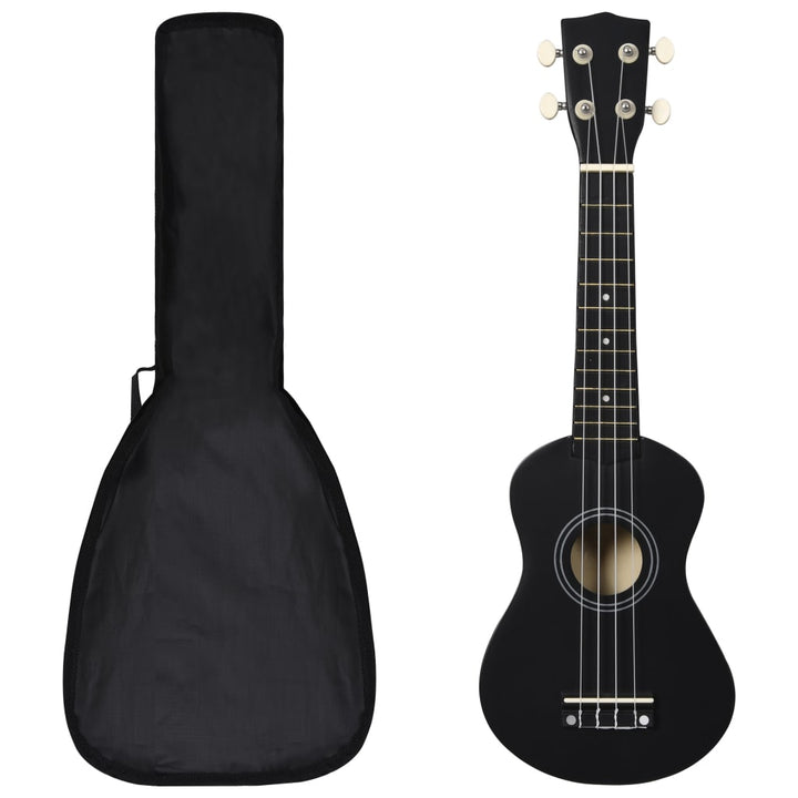 Set Ukulele Soprano Pentru Copii, Cu Husă, Bleu,