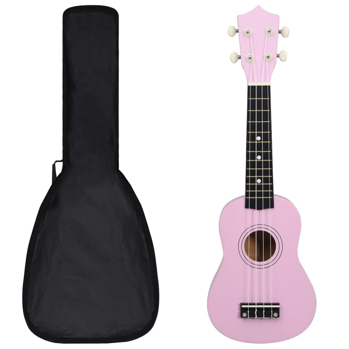 Set Ukulele Soprano Pentru Copii, Cu Husă, Bleu,