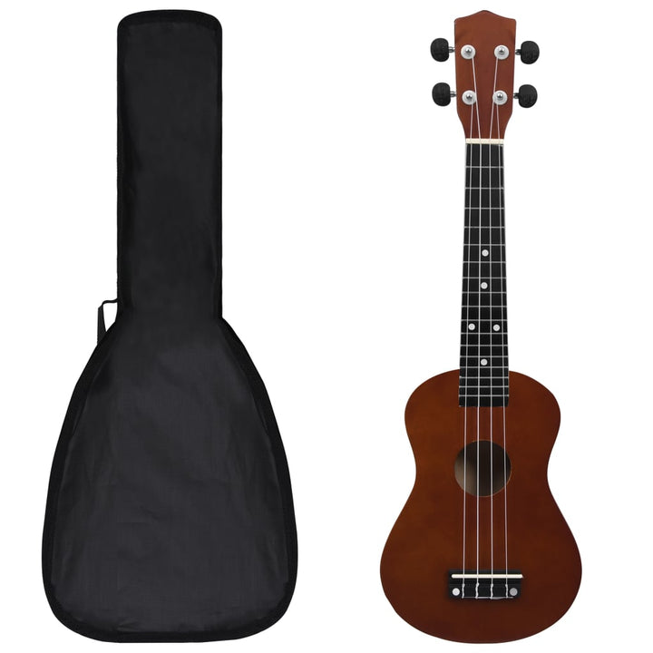 Set Ukulele Soprano Pentru Copii, Cu Husă, Bleu,